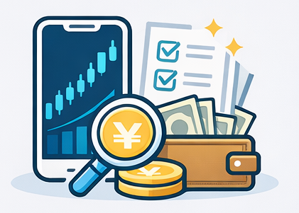 投資の最初の一歩のイメージ