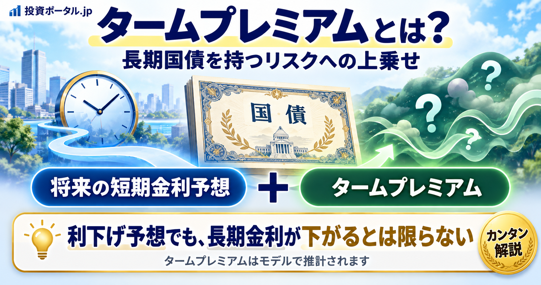 利上げとQTの比較図。利上げは政策金利を引き上げ借入金利などへ影響、QTは中央銀行の保有資産を縮小し国債需給や金融市場の流動性などへ影響する。どちらも金融環境に影響するが仕組みは異なる