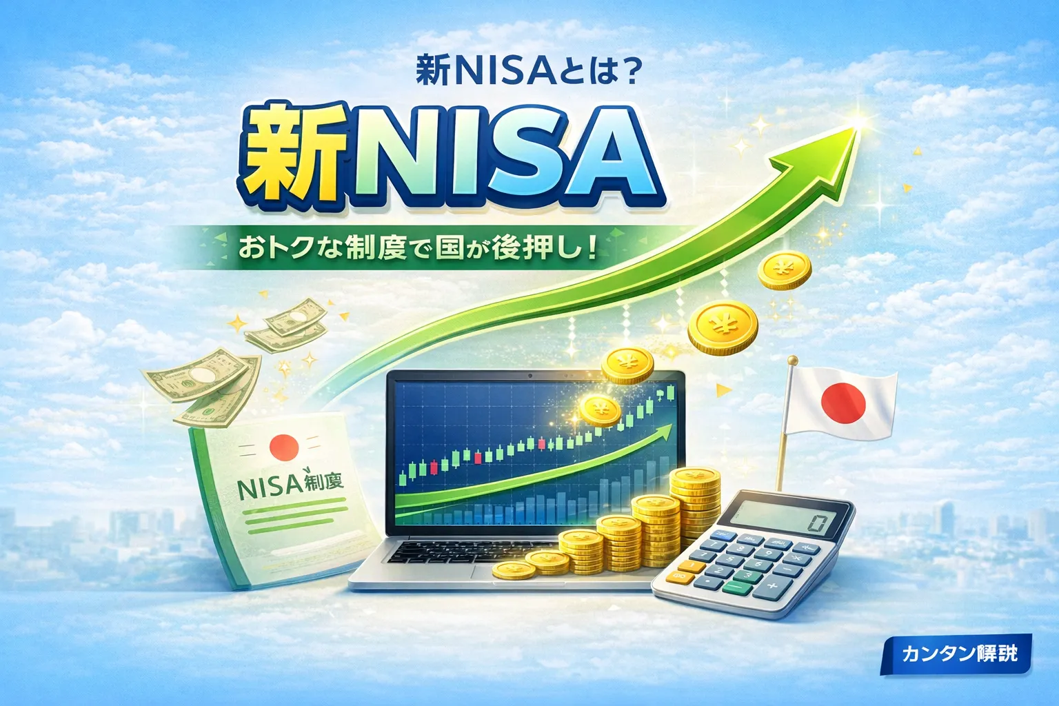 新NISAの積立シミュレーションのイメージ