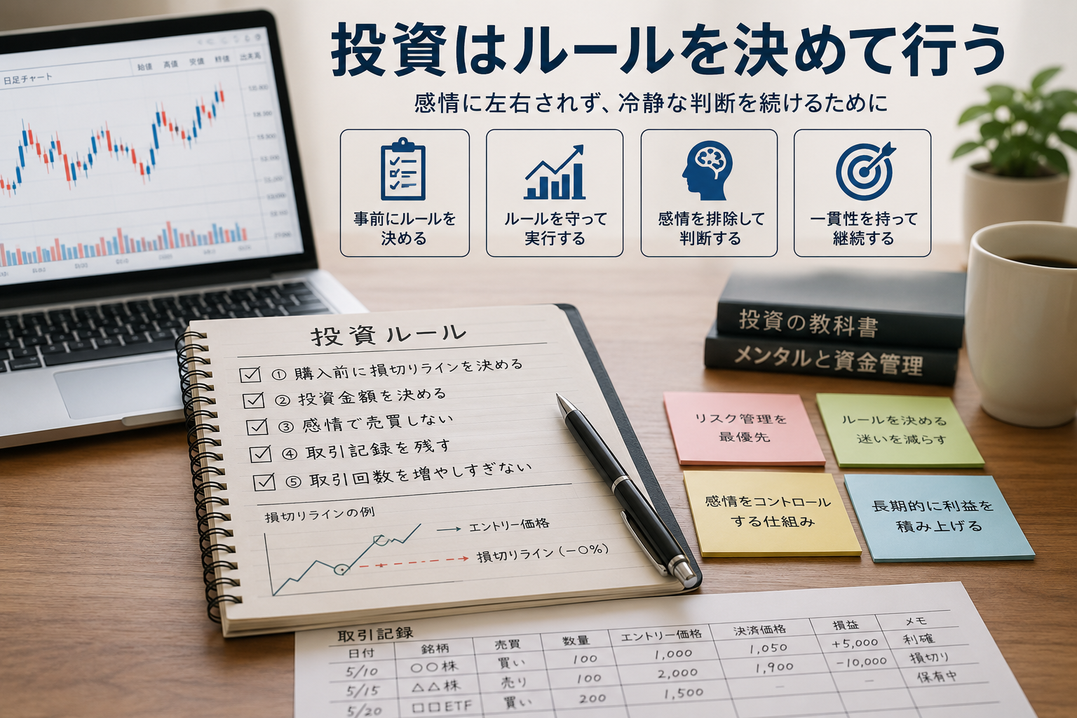 事前ルールが大切なのかを初心者向けに解説するイメージ